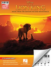 Super Easy Songbook: The Lion King piano sheet music cover